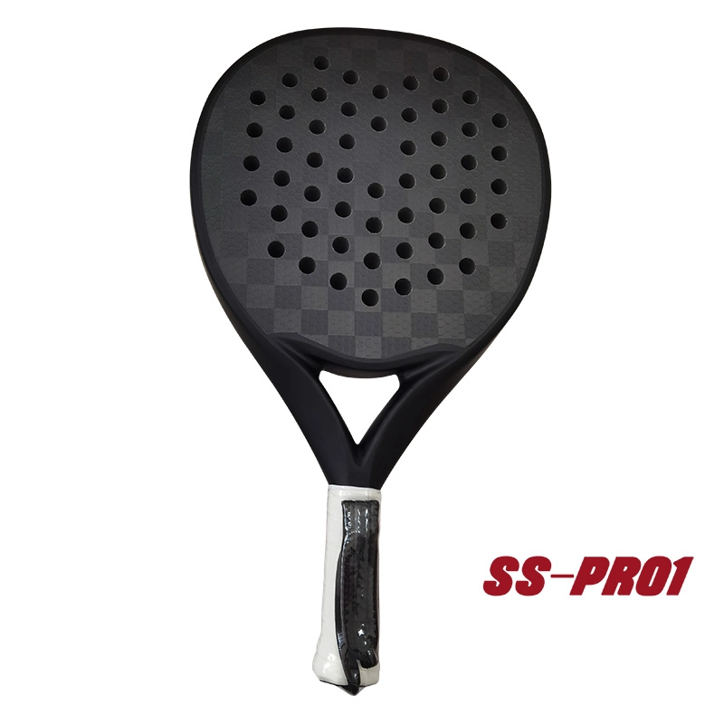 Round Shape 18K Carbon Fiber Padel Racket