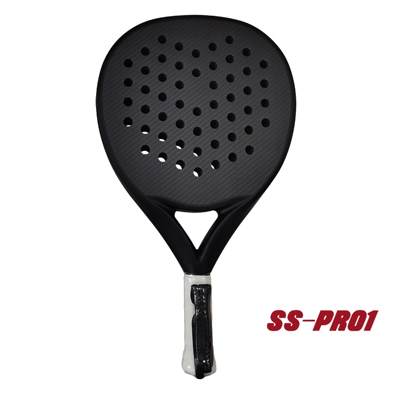 Round Shape 3K Carbon Fiber Padel Racket